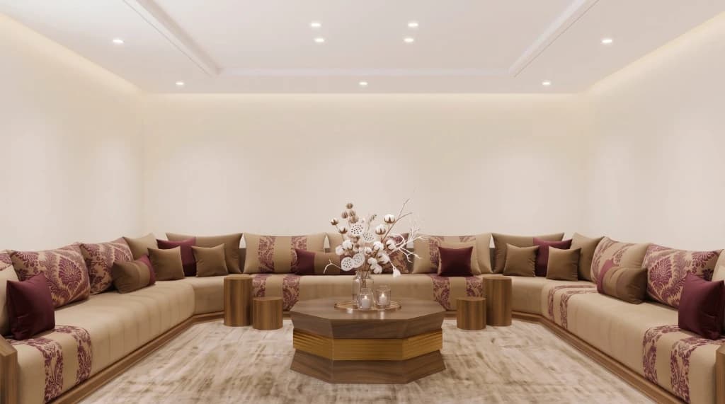 Salon marocain d'ambiance